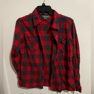 Natural Red Flannel- Sz L